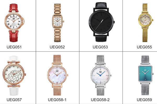 時尚簡約女士手表石英腕表