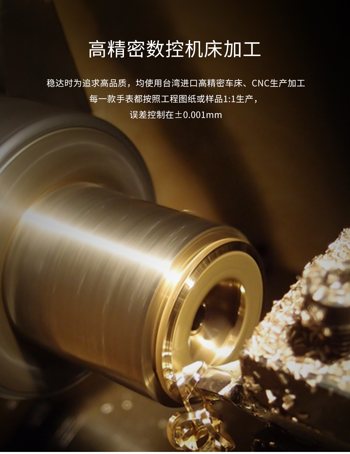 穩(wěn)達(dá)時(shí)手表廠家私人金表定制 可定制一只