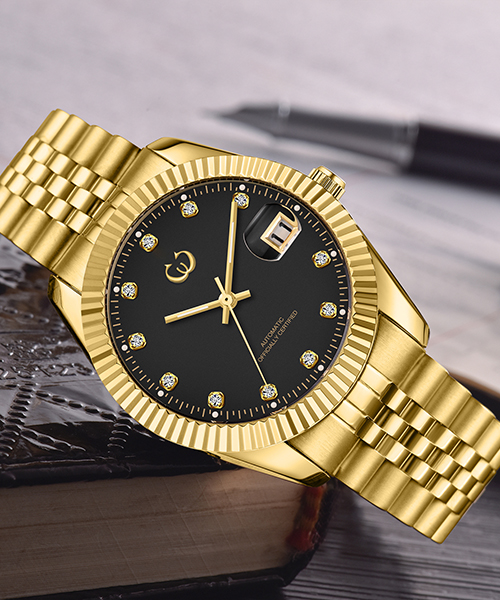 金色商務機械表廠家供應