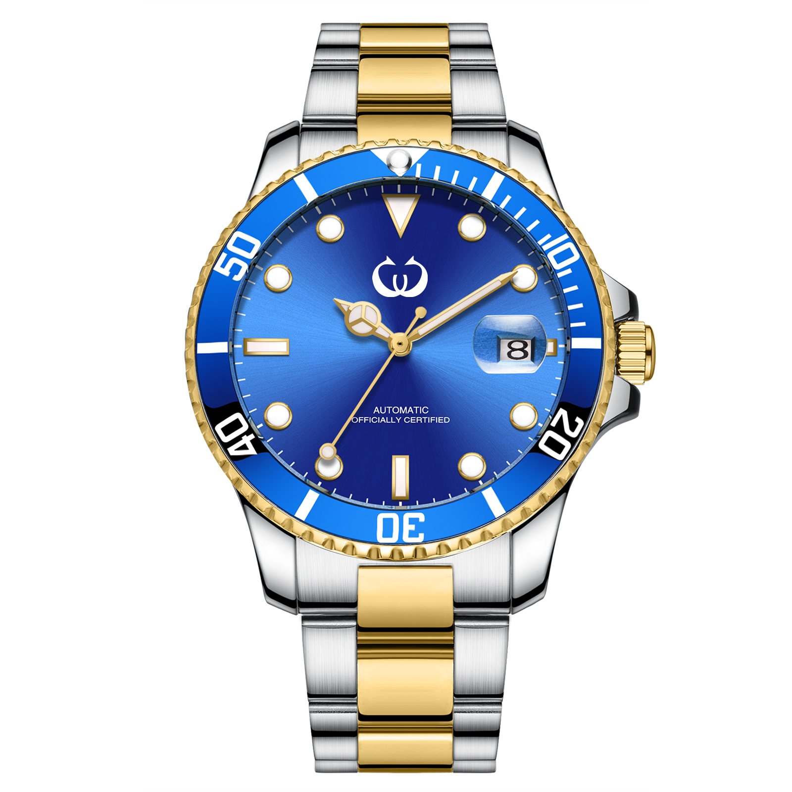 經(jīng)典間金商務(wù)機(jī)械手表批發(fā)供應(yīng)