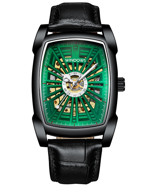 商務(wù)機(jī)械手表廠家方形復(fù)古男士手表款式供應(yīng)