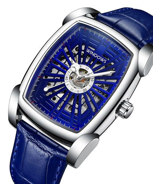 商務(wù)機(jī)械手表廠家方形復(fù)古男士手表款式供應(yīng)