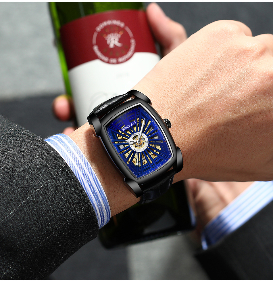 商務(wù)機(jī)械手表廠家方形復(fù)古男士手表款式供應(yīng)，來自30年老廠的品質(zhì)鍛造 熱銷貨源采購就在穩(wěn)達(dá)時(shí)