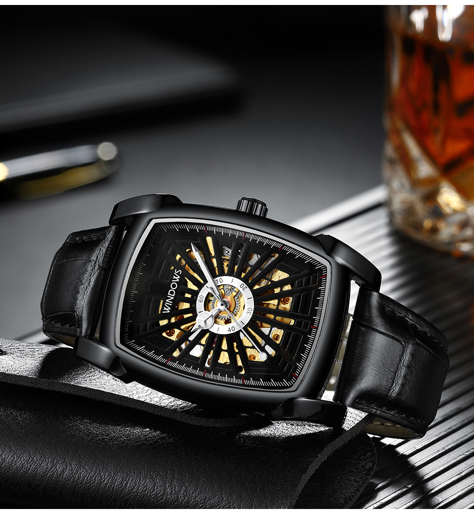 商務(wù)機(jī)械手表廠家方形復(fù)古男士手表款式供應(yīng)，來自30年老廠的品質(zhì)鍛造 熱銷貨源采購就在穩(wěn)達(dá)時(shí)