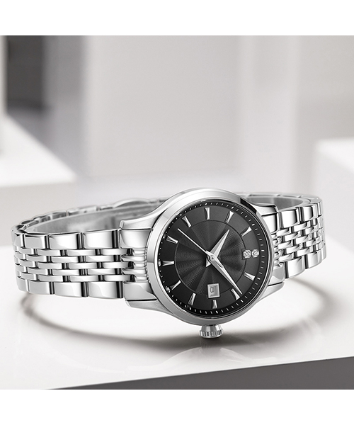 6755爆款鑲鉆商務全自動機械防水女士手表廠家供應