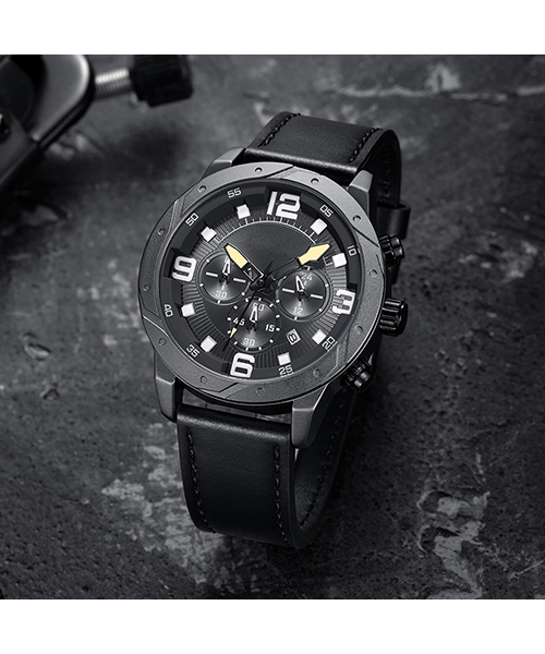 595跨境夜光戶外多功能運動男士石英手表廠家促銷供應