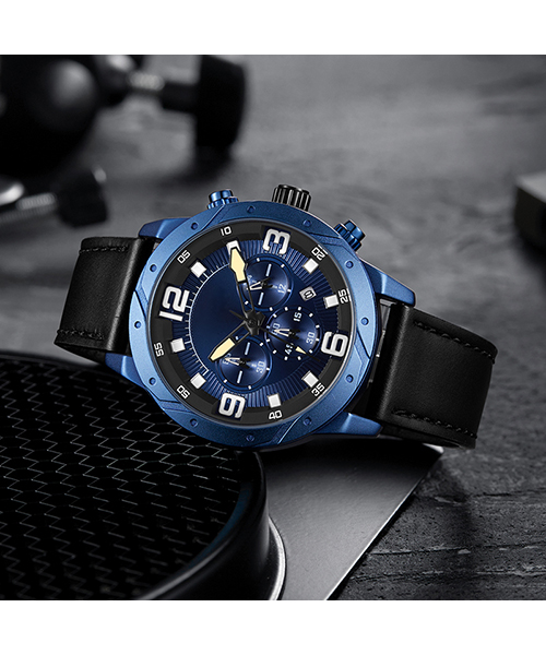 595跨境夜光戶外多功能運動男士石英手表廠家促銷供應