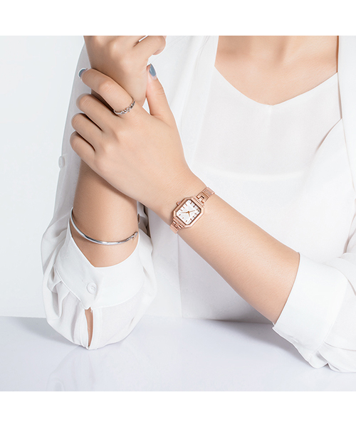 579ins輕奢韓版時(shí)尚網(wǎng)帶小巧女士手表廠家2021新款