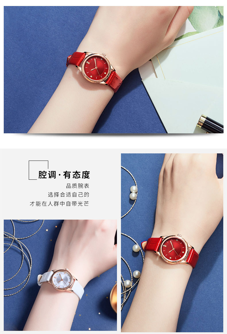 6779新款鑲鉆女士腕表簡約時尚防水石英手表廠家直供