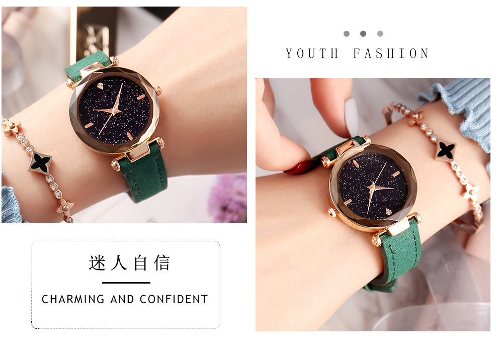 D1新款潮流星空石英手表個(gè)性時(shí)尚鑲鉆女士手表廠家直銷(xiāo)