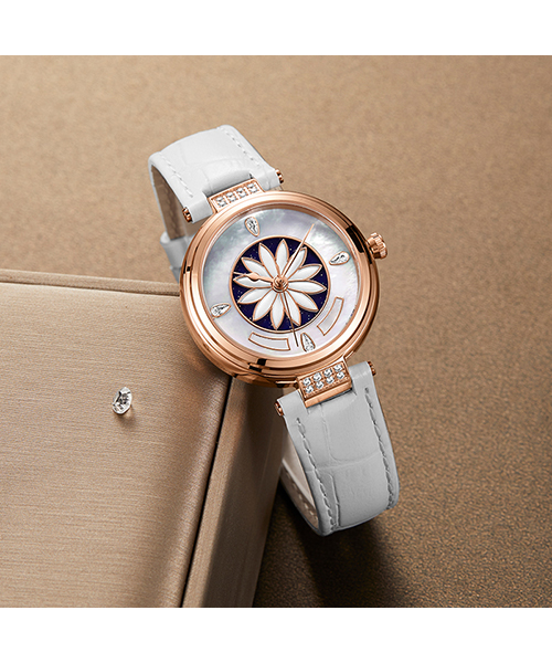 6776時(shí)尚淑女全自動(dòng)機(jī)械防水皮帶女士手表廠家促銷