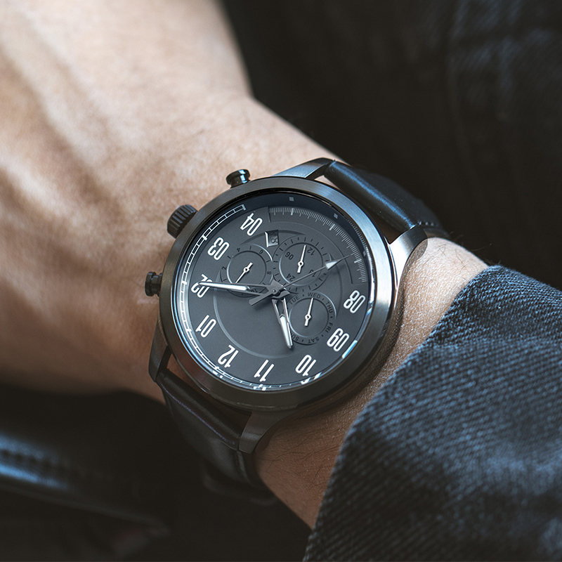6785新款男士手表多功能商務三眼機械手表廠家貨源直批