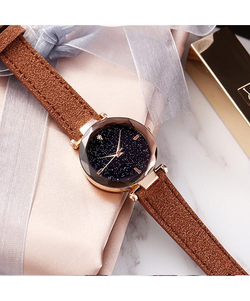 D1新款潮流星空石英手表個性時尚鑲鉆女士手表廠家直銷