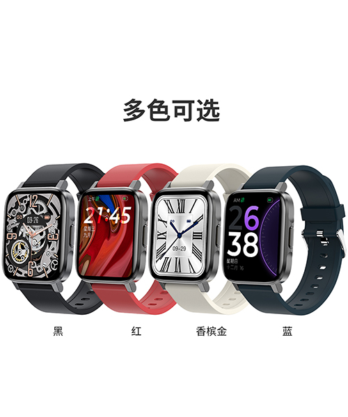 F60大屏運(yùn)動(dòng)健康智能手環(huán)藍(lán)牙防水男女手表廠家定制批發(fā)