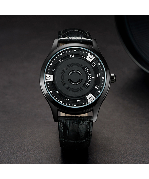 1067G無指針運動防水手表簡約潮流真皮男士石英手表廠家一手貨源