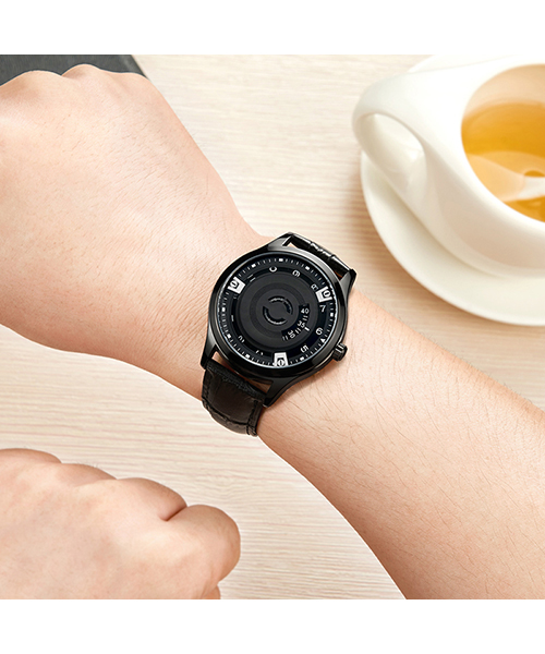 1067G無指針運動防水手表簡約潮流真皮男士石英手表廠家一手貨源