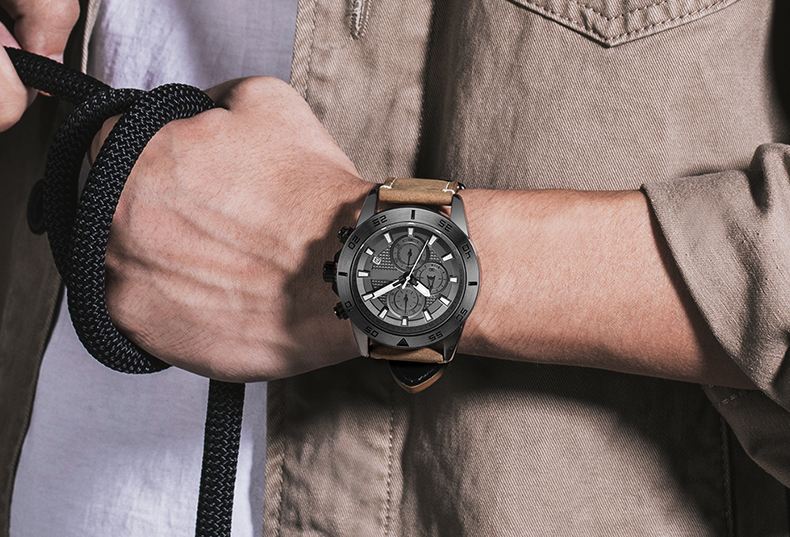 572多功能學生戶外運動腕表時尚夜光男士石英手表廠家熱銷