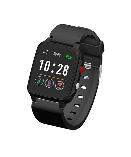 H12測體溫健康智能手環老年多功能關懷手表廠家推薦