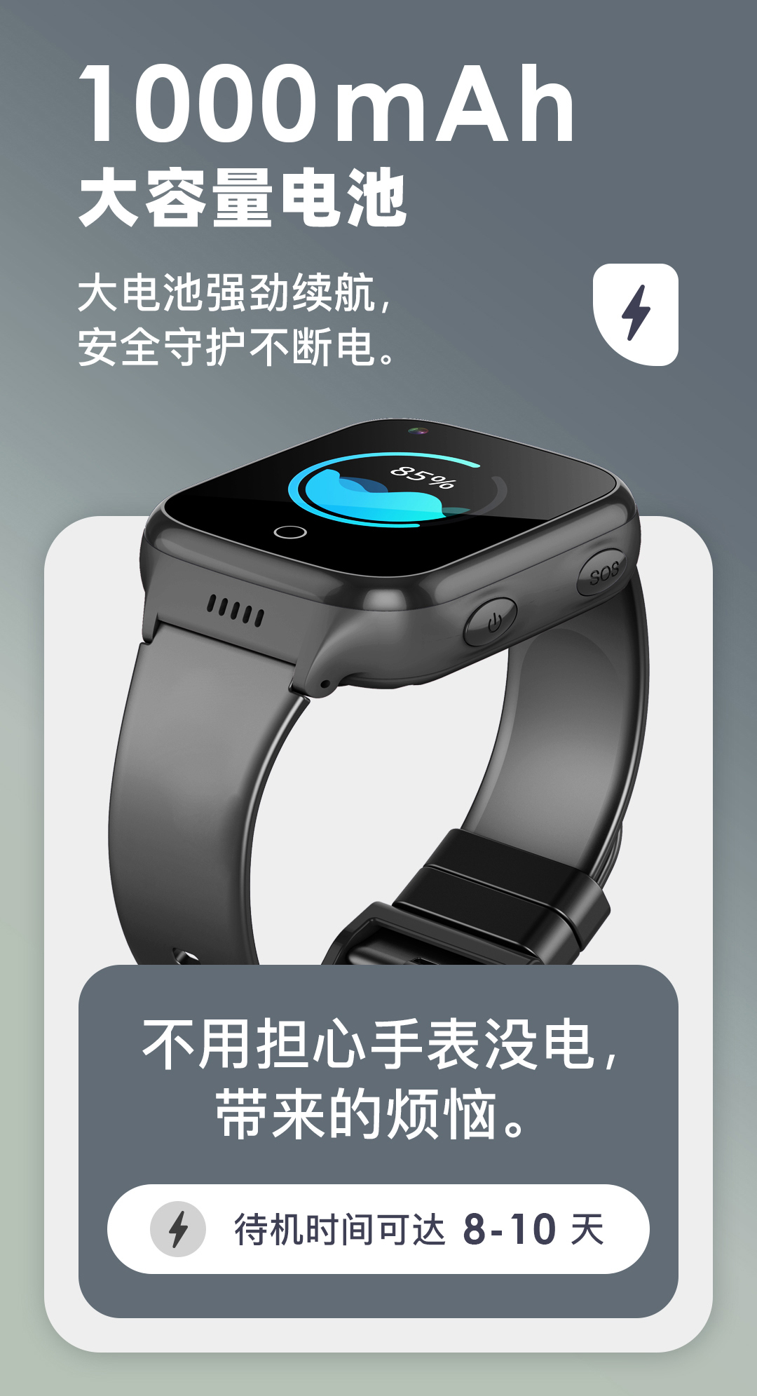 穩(wěn)達(dá)時(shí)K9L性能款長(zhǎng)待機(jī)心率血壓血氧監(jiān)測(cè)智能手表廠家貨源推薦