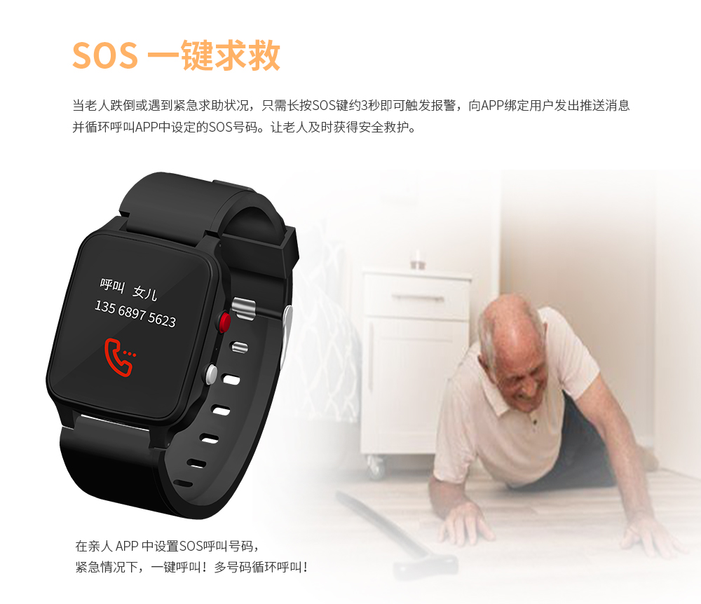 S7智能AI老年健康語音通話手表多功能模式運動手環廠家批發